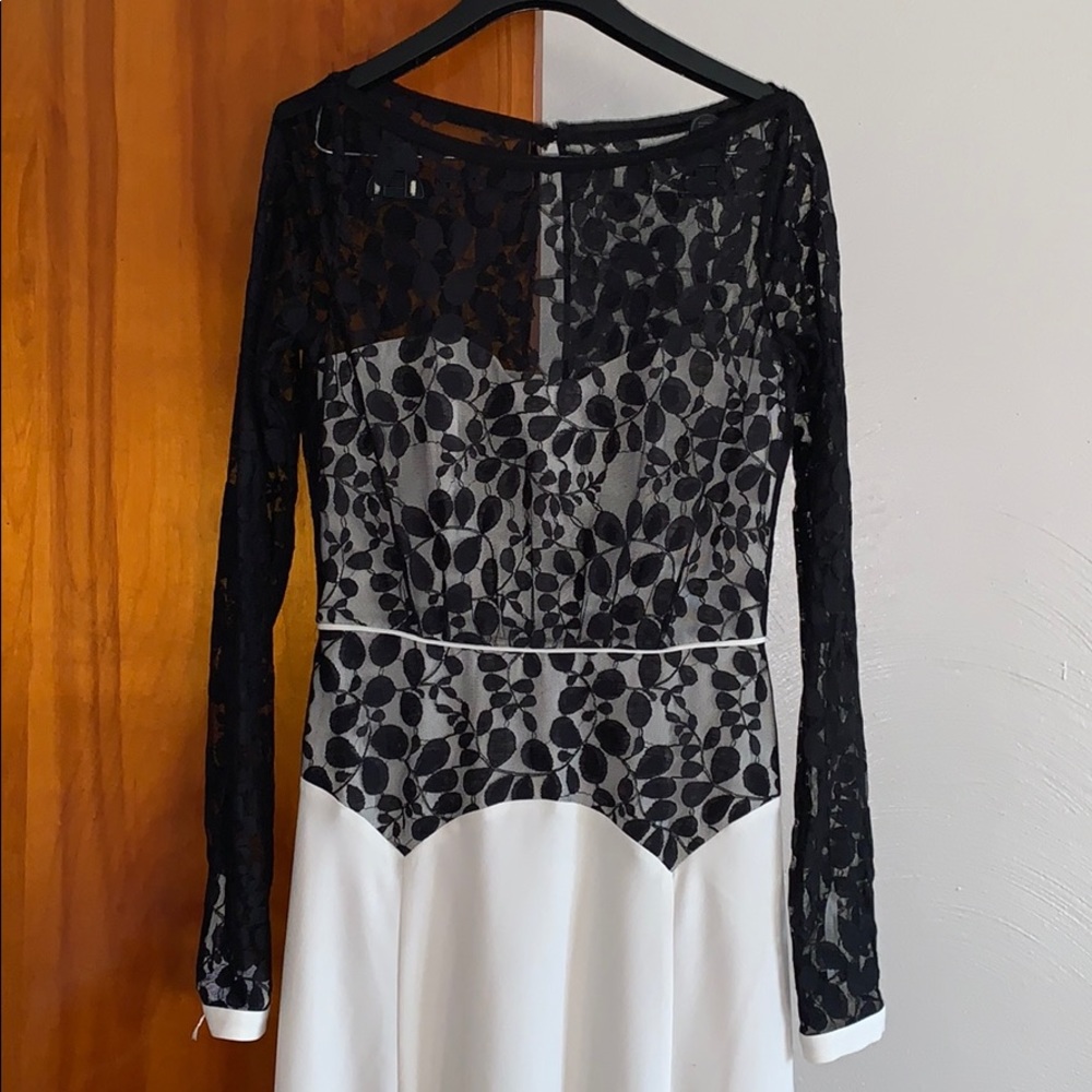 Rachel Roy black and cream dress. Size 2.